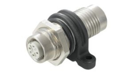 8901640000, Coupling, Straight, D-Coded, 4 Poles, M12, Weidmuller