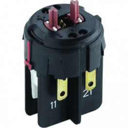 1.20.126.514/0000, Contact block ^Emergency stop +1^ 22 mm, RAFI