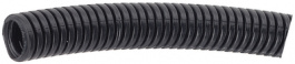 PA-RNB-07G, Гофрированные трубы 10 mm черный, Reiku