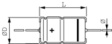 MAL202119471E3 CAPACITOR, 470UF, 100V