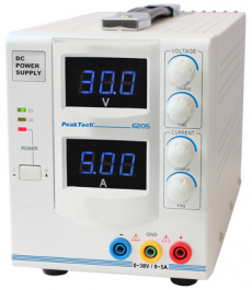 P6205, Bench Top Power Supply, PeakTech