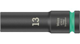 05004830001, Deep Hex Socket, 13mm, 1/2", Wera Tools