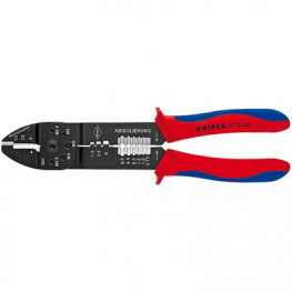 97 90 25, Набор: для опрессовки кабельных наконечников и коннекторов, Knipex
