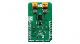 MIKROE-3400, LED Driver 6 Click High Brightness LED Driver Module 3.3V, MikroElektronika