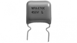 ECWF2W474JAQ, Capacitor, radial 470 nF ±5% 450 VDC, Panasonic