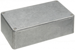 K431, Metal Enclosure grey 119 x 93 x 56 mm Aluminium, Hammond