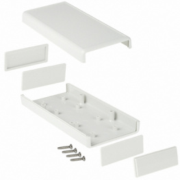 1593XGY, Shell case grey 140 x 66 x 28 mm ABS, Hammond
