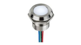 Q22Y5SZZRGB12E-CA, LED Indicator RGB 22mm 13.2VDC IP67, APEM