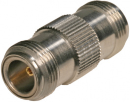 31 N-75-0-2/133 NE, Adapter N female/female 75 Ohm, Huber+Suhner
