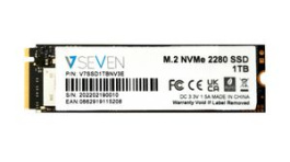 V7SSD1TBNV3E, SSD, M.2 2280, 1TB, NVMe / PCIe 3.0 x4, V7