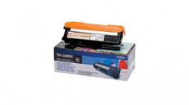 TN328BK, Toner Cartridge, 6000 Sheets, Black, Brother