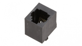 RJJU-66-1406-E1V-088, Гнездо; RJ12; PIN:6; Кат:5; Конфиг.выводов:6p6c; THT; прямой, Encitech Connectors