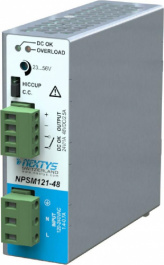 NPSM121-48, Premium Power Supply 1Ph, 120W\In: 120-240Vac, Out: 48Vdc/2.5A, NEXTYS