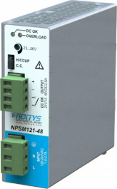 NPSM121-48, Premium Power Supply 1Ph, 120W\\In: 120-240Vac, Out: 48Vdc/2.5A, NEXTYS