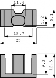 B66421-U250-K187, EFD 25 core N87, TDK-Epcos
