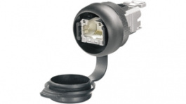 1018810000, IE-FCM-RJ45-FJ-A service interface FrontCom micro module, rj45, 1-port, tia-568a, Weidmuller