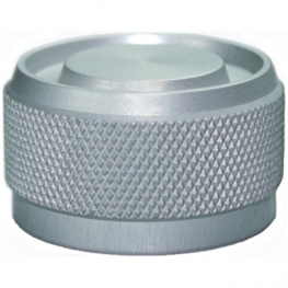 K1-RB-S60, Aluminium Knob silver 28.6 mm, ELMA