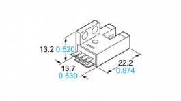 PM-F54, U-shaped photoelectric sensor 0. . .5 mm, Panasonic