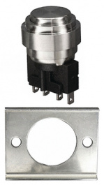 MP0034/2, Push-button Switch, vandal proof Momentary function, Bulgin