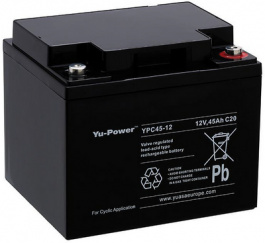 YPC45-12, Lead-acid battery 12 V 45 Ah, Yuasa