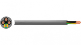 RND 475-00259 [50 м], Mains cable&nbsp;&nbsp; 3&nbsp;&nbsp;Cores,&nbsp;&nbsp; 3 x4.00 mm2 Copper unshielded PVC grey, RND Cable