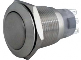 RND 210-00390, Anti-Vandal Push-Button Switch, 19 mm, IP67, RND Components