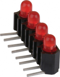 RTZ3400R, LED-Array red No. of LEDs=4, Mentor
