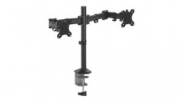 8502601, Adjustable Dual Monitor Arm, 75x75/100x100, 16kg, Fellowes