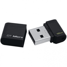 DTMCK/16GB, USB Stick DataTraveler Micro 16 GB black, Kingston
