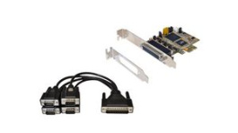 EX-44384, Interface Card, RS232, DB44 Female, PCIe, Exsys