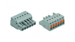 2231-104/026-000, Socket Plug, 5mm, 2.5mm2, 4Poles, Wago