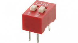 418117270902, DIP Switch Raised 2-Pin 2.54mm Through Hole, WURTH Elektronik
