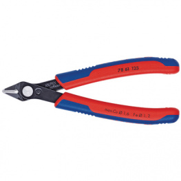 78 61 125, Electronic Side Cutter;125 mm without Bevel, Knipex