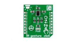 MIKROE-2086, IR Gesture Click Gesture Recognition Module 3.3V, MikroElektronika