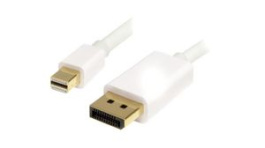 MDP2DPMM2MW, Video Cable, Mini DisplayPort Plug - DisplayPort Plug, 3840 x 2160, 2m, StarTech.com