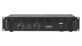 AAMP16100BK, Rack Mount PA Amplifier 240W XLR/SPK Black, Nedis (HQ)