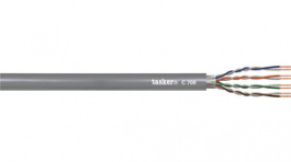 C708 [305 м], Кабель; U/UTP; 5e; многопров; CCA; 4x2x26AWG; ПВХ; серый; 305м, Tasker