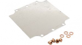 1590ZGRP161PL, Innner Panel For 1590ZGRP161, 142.5 x 142 x 2.1 mm, Galvanised Steel, Hammond