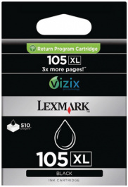 14N0822E, Ink 105 black, Lexmark