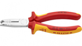 13 46 165, Cutting pliers with cable stripper, Knipex