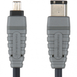 BCL6205, FireWire Cable Assembly 4-Pin-Plug 6-Pin-Plug 4.5 m, Bandridge