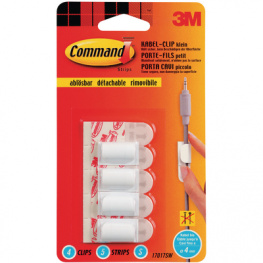 17017 [4 шт], Cable holder diam. 4 mm, 3M