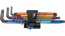 05022210001, Набор ключей; шестигранный Hex-Plus,сфера; Кол-во шт: 9, Wera Tools