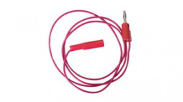 BU-2031-A-36-2, Test Lead, Red, Nickel-Plated Steel/Beryllium Copper, 914mm, MUELLER