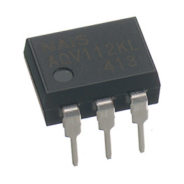 AQV112KL, PhotoMOS relay, current limiting, short circuit proof 60 VDC 500 mA, Panasonic