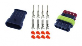 1023-DC4, AMP-SUPERSEAL Kit, Socket/Pin, 4 Contacts, TE / AMP