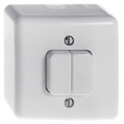 7561.X.61 Double pressure switch Surface mounted 2 change-over (CO)