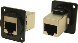 CP30225SM3B, Соединитель; FT; Кат:6a; экранированный; 19x24мм; Цвет: черный, Cliff