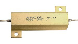HS50 47R J, Wire resistor 47 Ohm 50 W +-5 %, Arcol