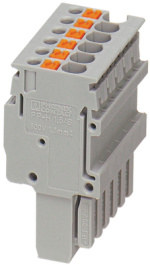 PP-H 1,5/S/5, Plug grey 0.14...1.5 mm2, Phoenix Contact